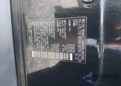 2016 Nissan Rogue S из США, поврежденный, VIN KNMAT2MT8GP612329